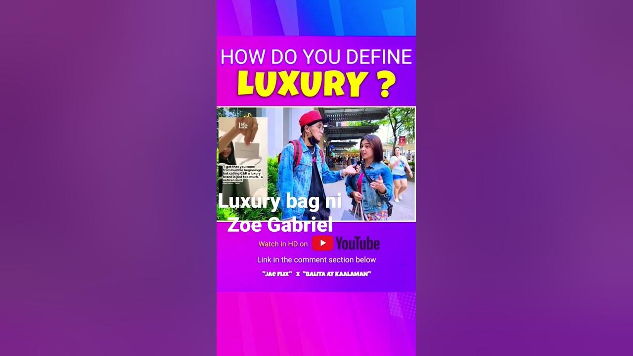 NOT A LUXURY BAG- Teenager Zoe Gabriel bullied for a bag. Charles