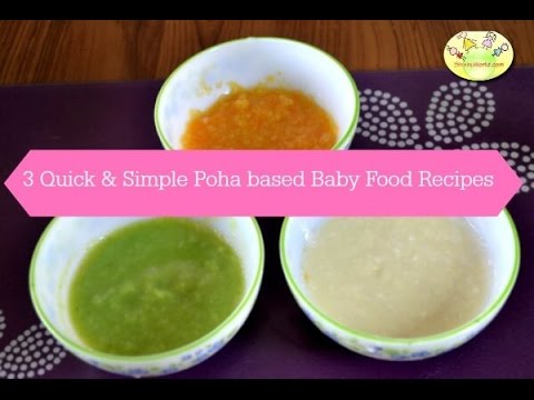 3-quick-&-simple-poha-based-baby-food|-lunch,-dinner-recipes|-homemade-baby-food-recipes