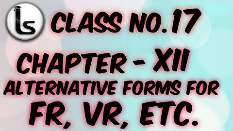 Online Shorthand Course| Chapter 12 | Alternative Forms For FR, VR, etc.) | Likho Steno Academy|