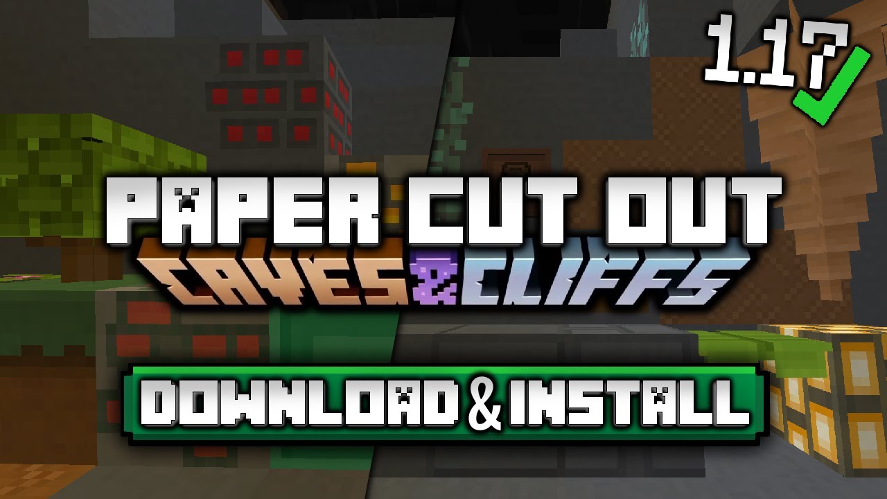 Paper Cut Out Resource Pack 1.20 / 1.19