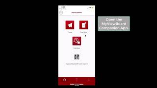 Using the MyViewBoard Companion App to log into MyViewBoard screenshot 5