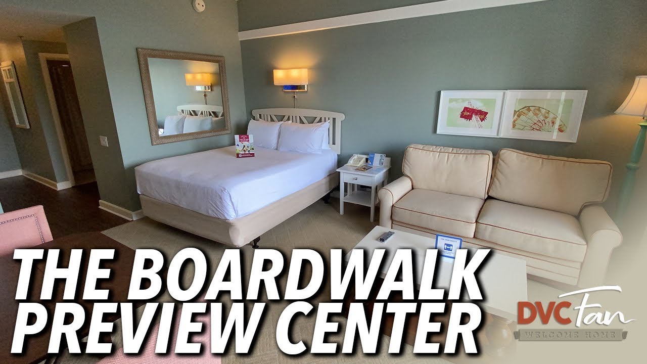 Deluxe Studio & 1 Bedroom at the Boardwalk Preview Center YouTube
