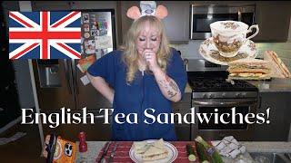 Making English Tea Sandwiches! (because I'm English) | Brittany Broski