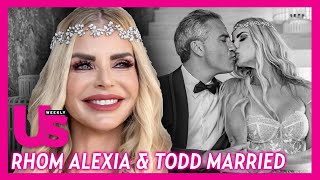 RHOM Alexia Echevarria & Todd Nepola Are Married - Exclusive Wedding Photos