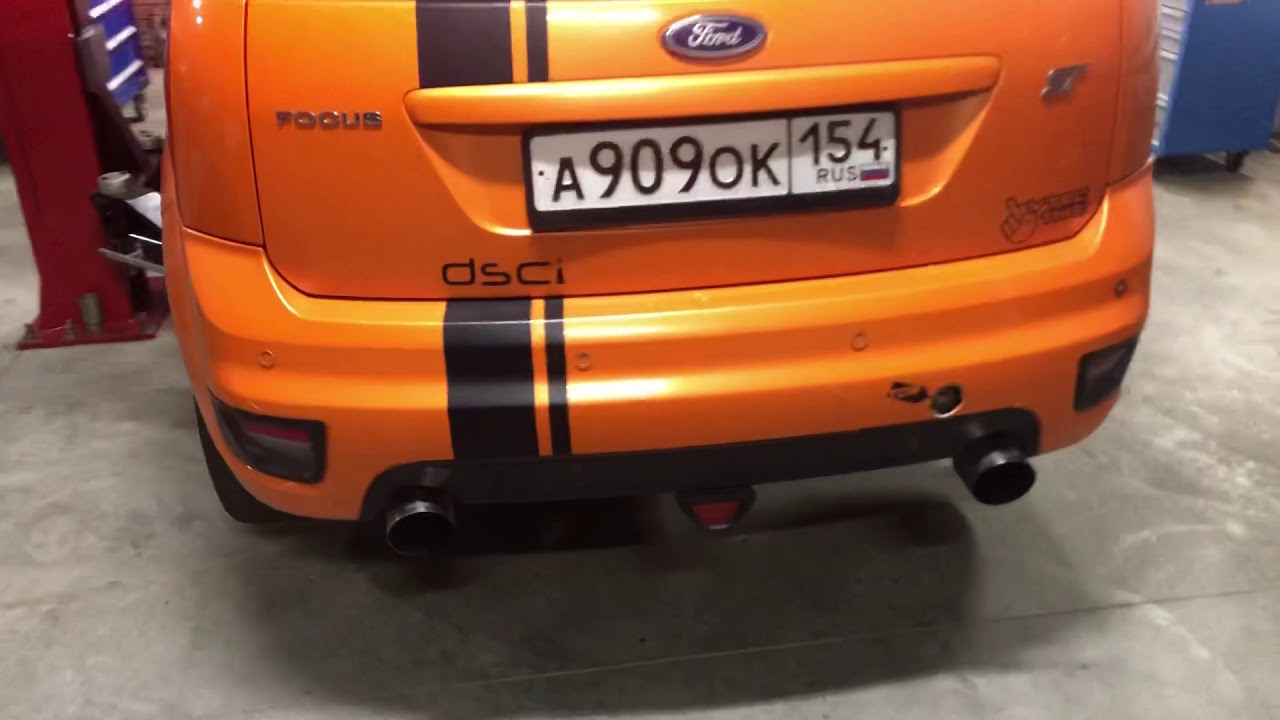 Test Ford Focus 2 ST awd №1 - YouTube