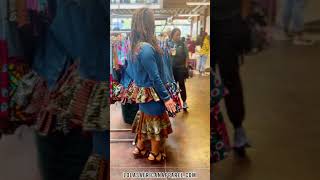 Mixed Denim And Ankara Yes Please