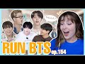 REACTING TO RUN BTS EPISODE 154 | CATCHING UP ON BTS | REACTION