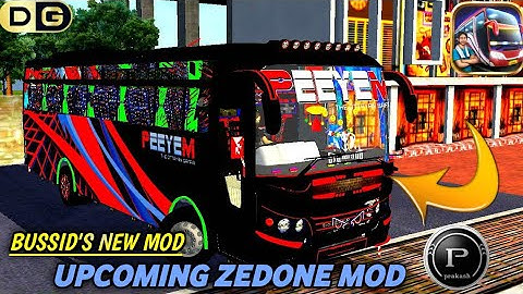 🔴 UPCOMING PEEYEM ZEDONE BUS MOD FOR BUSSID BY @nandhuzgaming7122