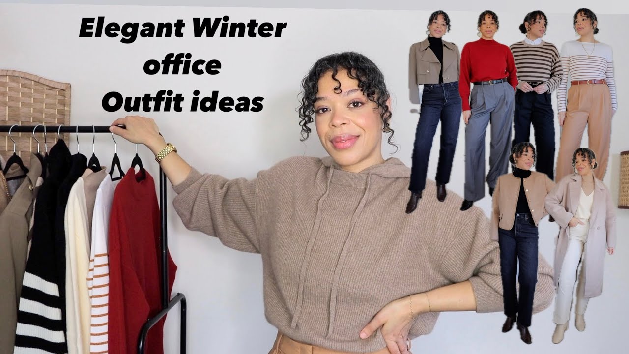 Must have Office wear pieces  Elegant Winter outfit ideas 