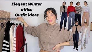 Must have Office wear pieces | Elegant Winter outfit ideas