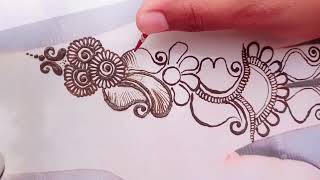 Simple Mehndi Design ll Mehndi ka Design ll