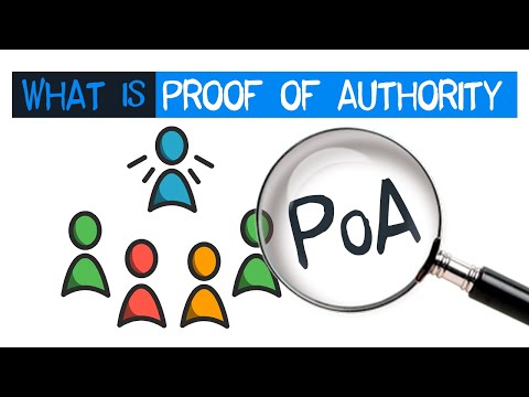 Crypto Education - Proof of Authority Explained | Animation | Cryptomatics