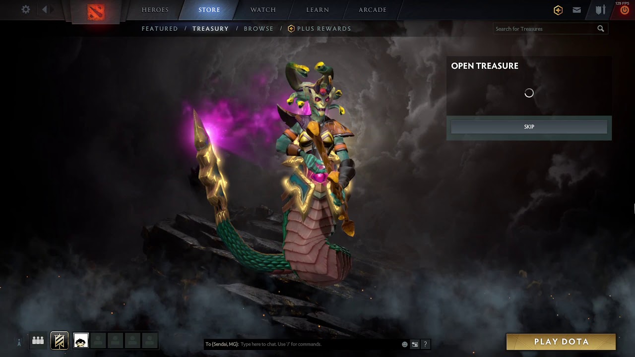 Dota 2 Opening IMMORTAL TREASURE 1 2020