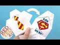 Easy Origami Shirt - How to Draw Superman Logo - Father's Day - collar Rainbow Tinkle's World