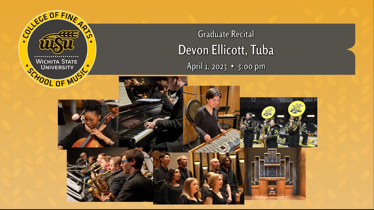Graduate Recital:  Devon Ellicott, Tuba