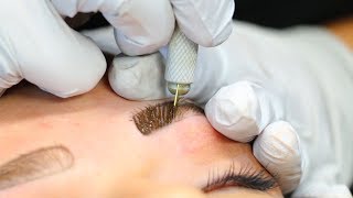 Microblading Eyebrows - Full Process | Precis Brows