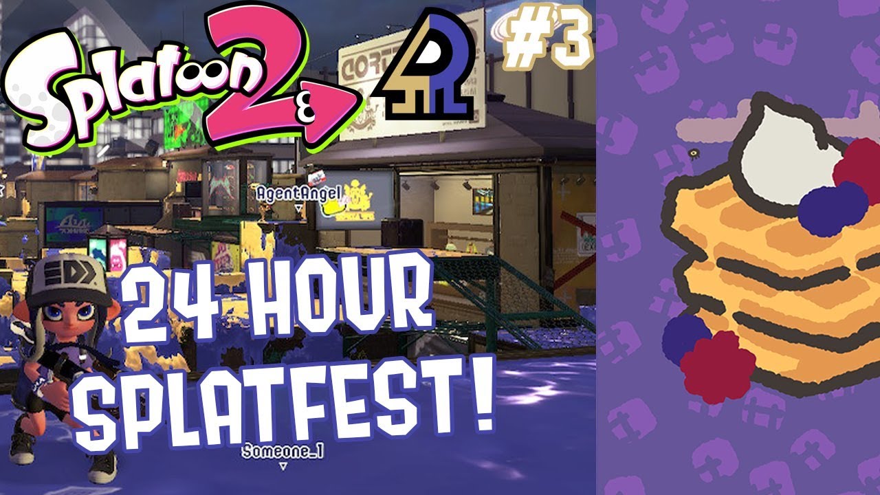 Splatoon 2 Splatfest 21 (Pancakes VS Waffles) Part 3 [24 HOUR