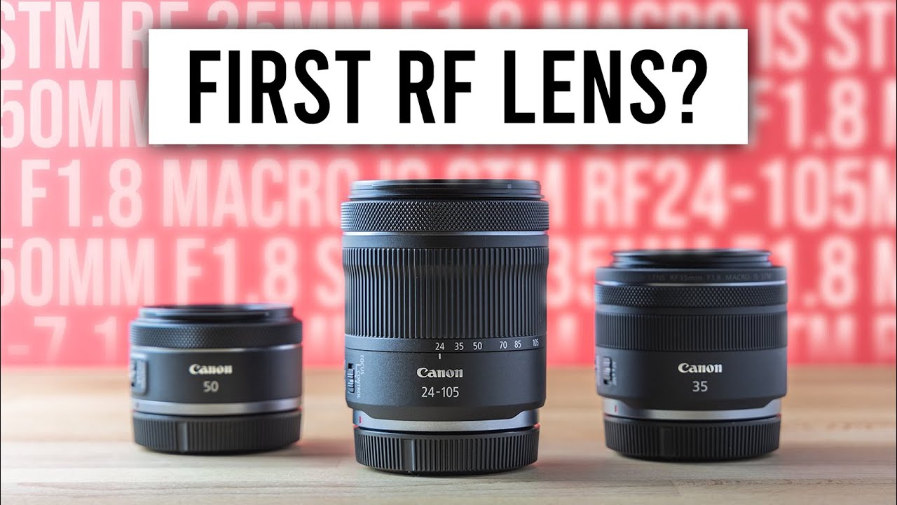 Canon RF — 35mm, 50mm, or 24-105mm?? - YouTube