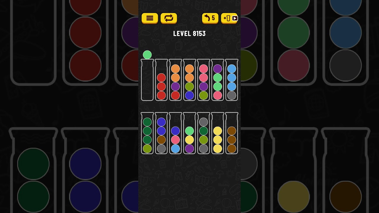 Ball Sort Puzzle Level 8153