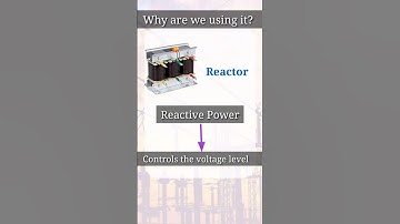 Why are Reactors used? | Reactor vs Transformer explained #shorts