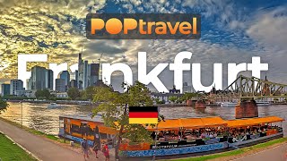 FRANKFURT (am Main), Germany 🇩🇪 - City Center - 4K