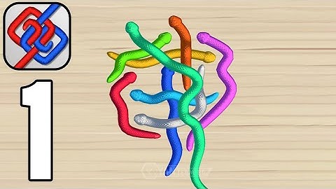 Tangled Snakes - Gameplay Walkthrough Part 1 Wont be easy (Android,iOS)