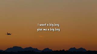SZA - Big Boy (Lyrics) ft. Doja Cat 'it's cuffing season, and all the girls be needing a big boy'