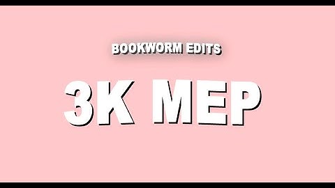 3k Mep Template *CLOSED*