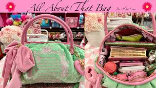What s in my Vintage Retro Juicy Couture Tale Bowler Bag
