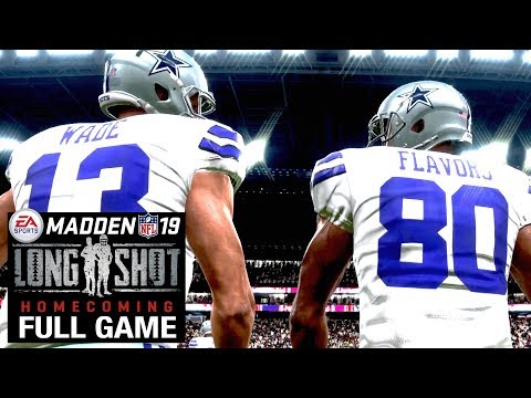 MADDEN 19 LONGSHOT 2 [HOMECOMING] FULL Gameplay Walkthrough - No Commentary