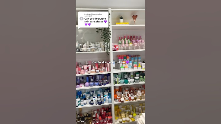 Purple skincare routine 💜 #skincare #skinlove #skinobsessed #skincareroutine #skin