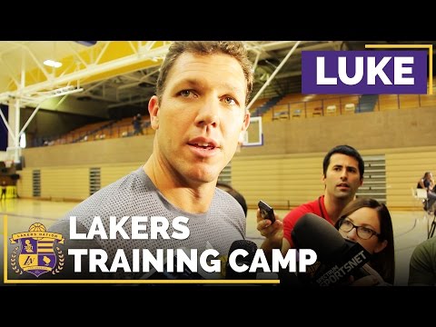 Luke Walton: Lakers Training Camp, Day 4