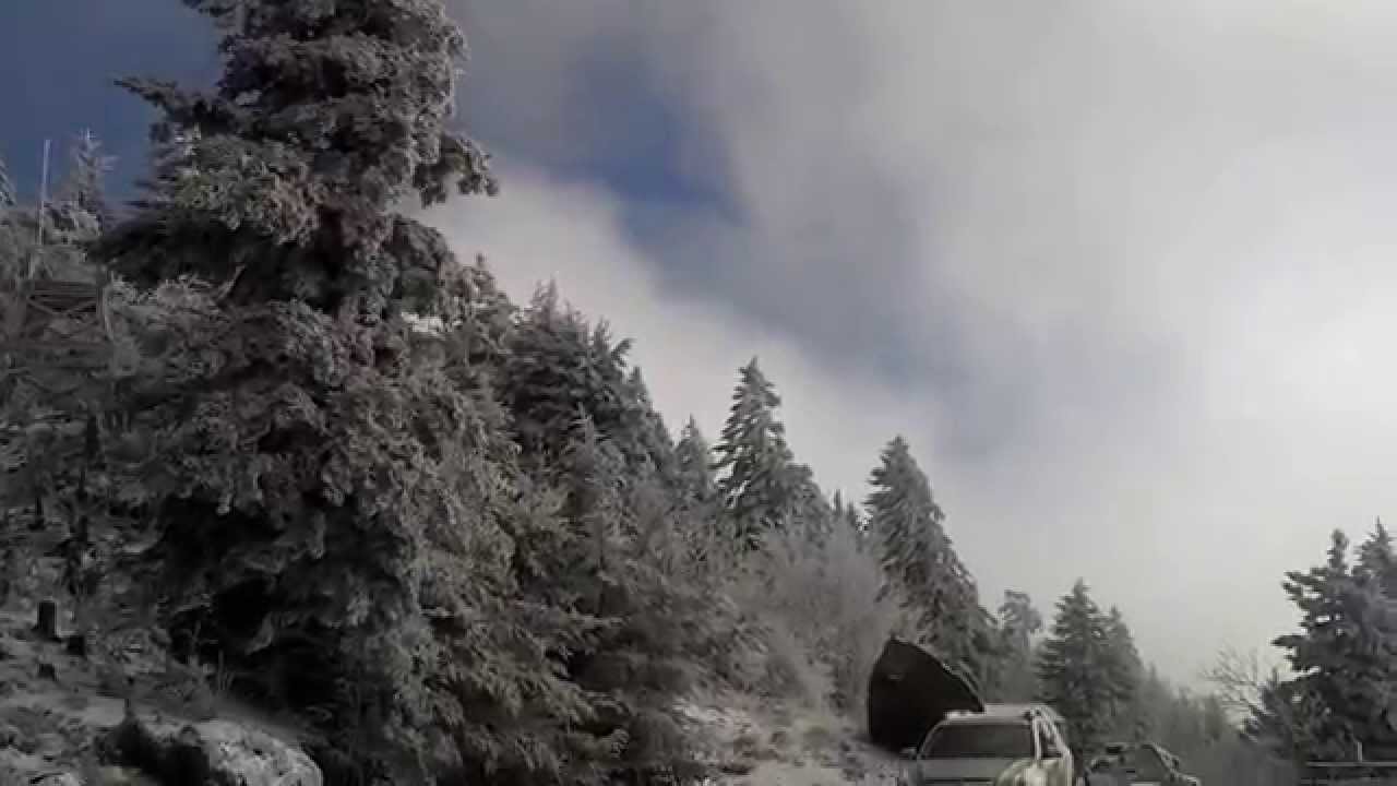 Mount Lyn Lowry Observation Tower-Winter View