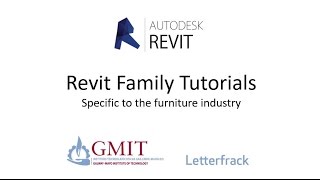 Revit Family Tutorials - chair