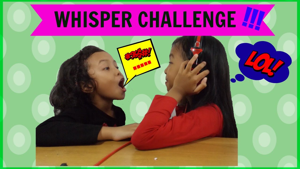 Whisper Challenge Bahasa Indonesia Kids Edition Youtube