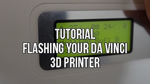 Tutorial: How To Flash Your Da Vinci 3d Printer With Repetier Host | 3d Printer Hacks