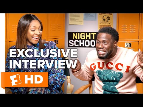 Kevin Hart Does a Hilarious Impression of Tiffany Haddish | 'Night School' Interview
