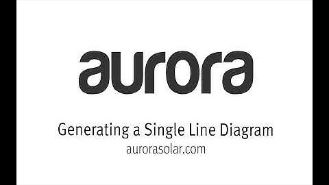 Generating a Single Line Diagram