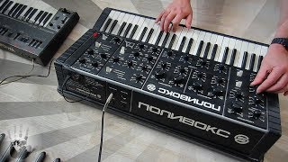 ПОЛИВОКС синтезатор - POLIVOKS Analog Synthesizer (1982) - Retro Sounds