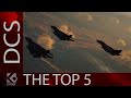 DCS world Ita:  i cinque migliori aerei - moduli -