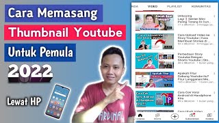 Cara Memasang Thumbnail di Youtube 2022 untuk Pemula (Tampilan Awal Video Youtube)