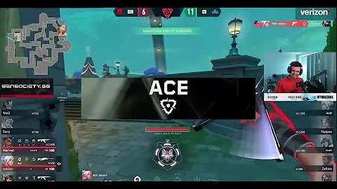 SEN Tarik react INSANE SEN Zekken ACE against CLOUD9