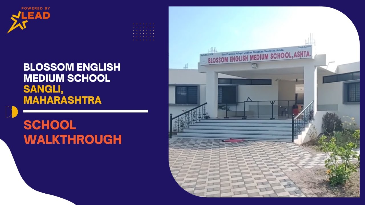 Blossom English Medium School, Sangli, Maharashtra | School Tour - YouTube