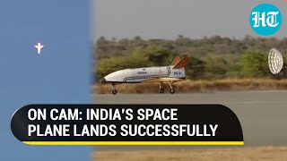 India succeeds in landing Space Plane RLV | Watch how ISRO and IAF achieved the feat