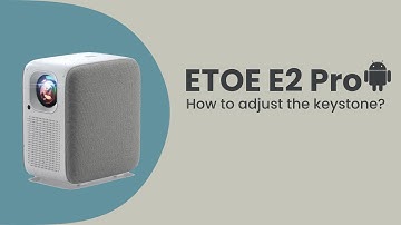 How to set up the keystone correction?