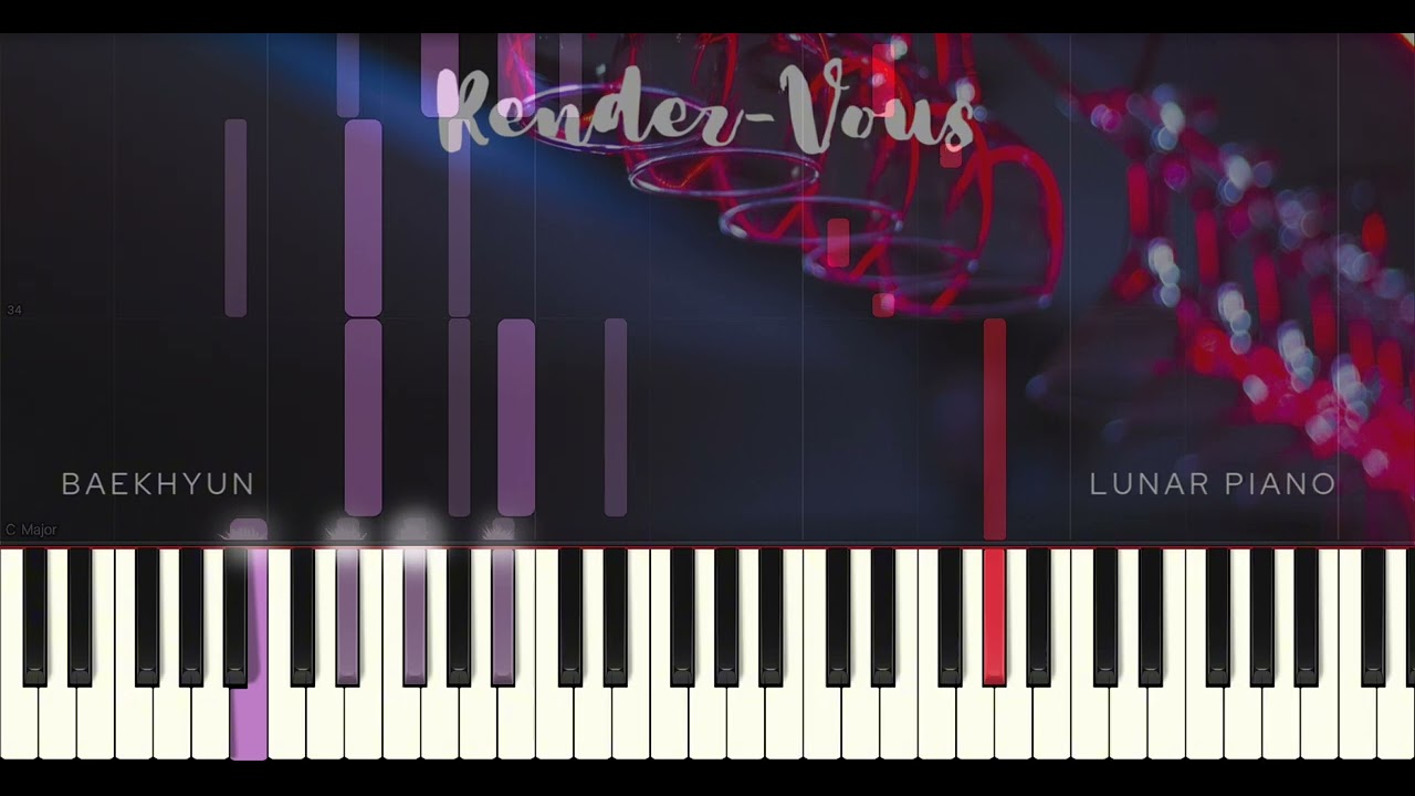 BAEKHYUN 백현 - 'Rendez-Vous' Piano Tutorial 피아노 튜토리얼