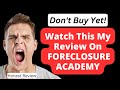 Foreclosure academy review  carlton weiss  can it teach you to help home owners recover mortgage