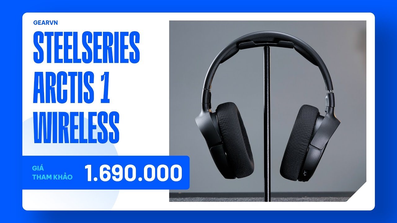 Tai nghe SteelSeries Arctis 1 Wireless QUICK REVIEW YouTube
