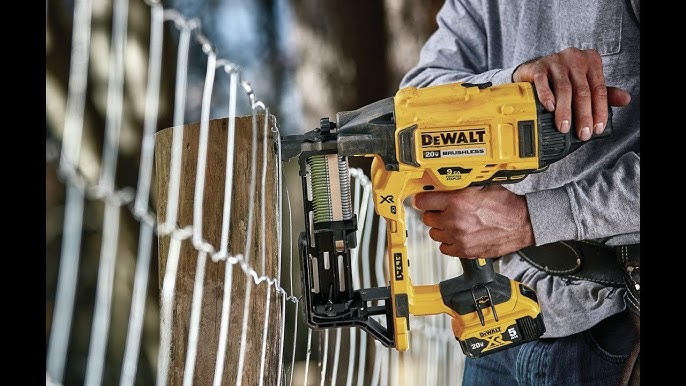 DEWALT® ESPAÑA, Grapadora de Cercas sin escobillas XR 18V