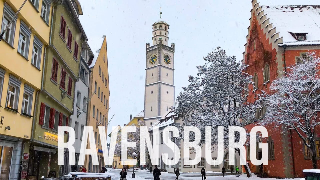 Update The Driving Vlog - Ravensburg, Germany, More than just puzzles (on a snowing day).